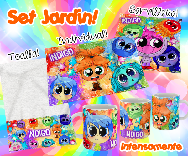Producto - SETS DE JARDÍN - INTENSAMENTE 7