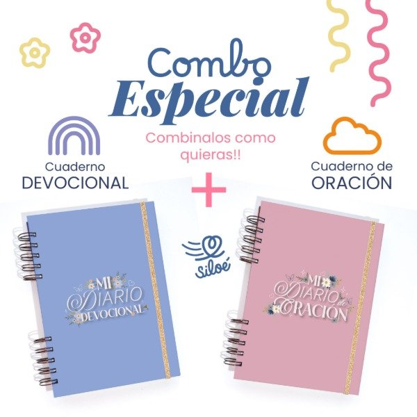 Producto - Combo: Cuaderno de Oración + Devocional