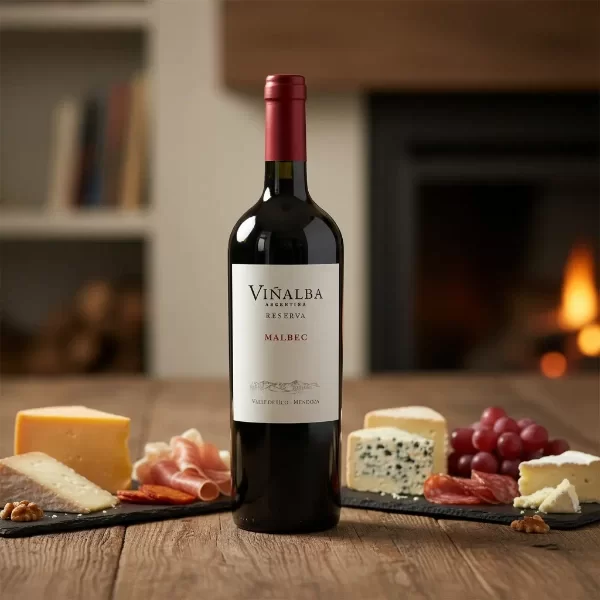 Producto - Vino Viñalba Reserva Malbec 750ml