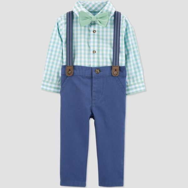 Producto - Conjunto para Niños Marca Carter's Bow Green