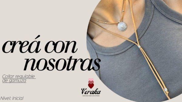 Producto - Collar regulable de gamuza