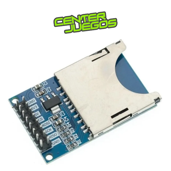 Producto - MODULO LECTOR DE TARJETAS SD ARM PIC AVR 4002