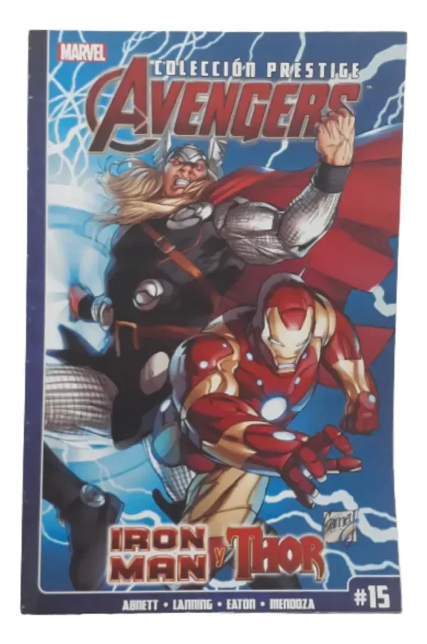 Producto - Coleccion Prestige Avengers Iron Man Thor #15