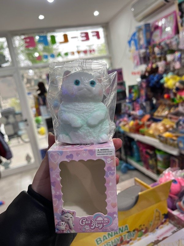 Producto - Squishy gatito en caja - 0