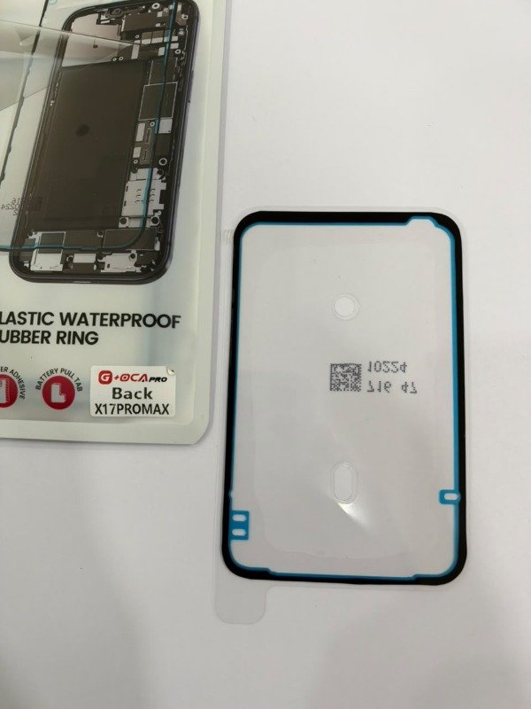 Producto - STICKER SELLO DE AGUA -TAPA- IPHONE 17 PRO MAX (G-OCA PRO)