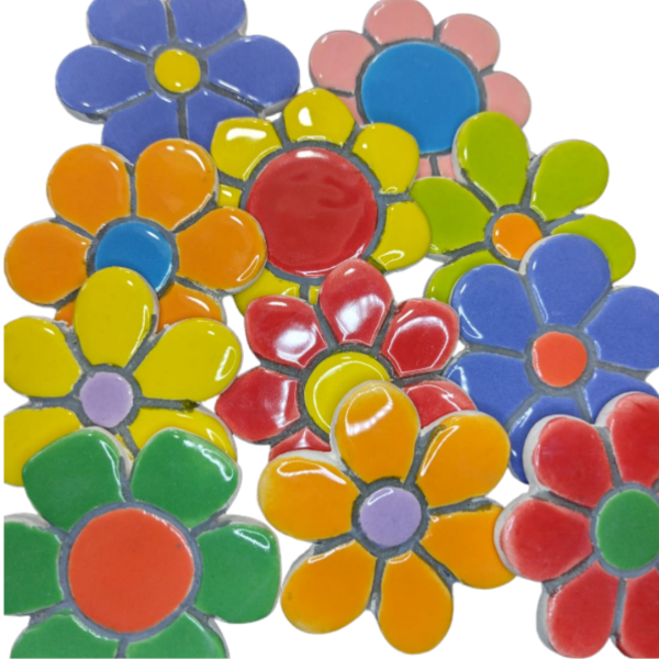 Producto - Formas de ceramica - Flores medianas
