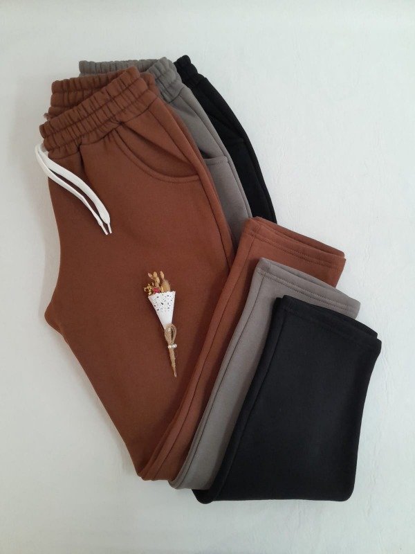 Producto - Pantalón recto Algodón frizado