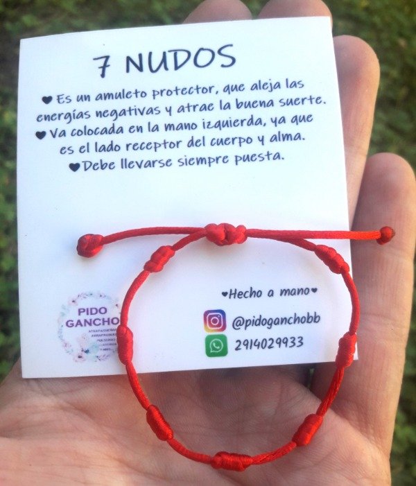Producto - Pulsera 7 nudos simple (para bebés o niños)