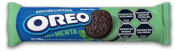 Producto - Oreo Menta Edición Limitada 118gr