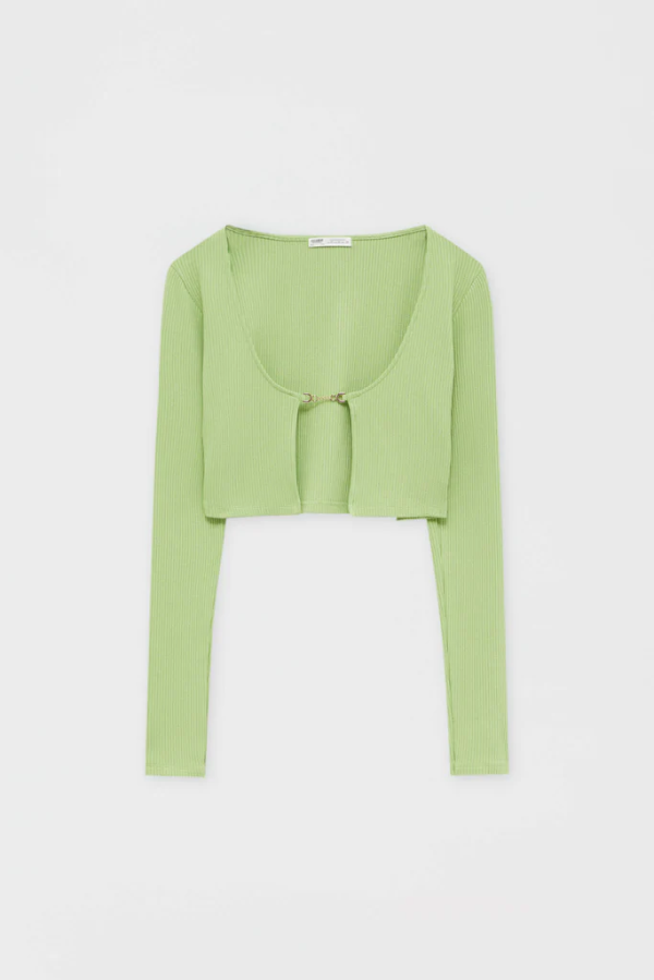 Producto - Top manga larga pull and bear Talle M