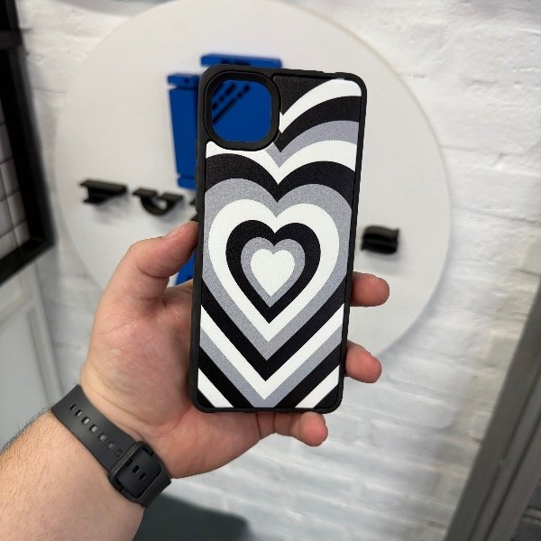 Producto - Corazones ByN - Samsung A22 5G