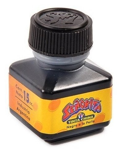 Producto - TINTA CHINA NEGRA STA X 15CC