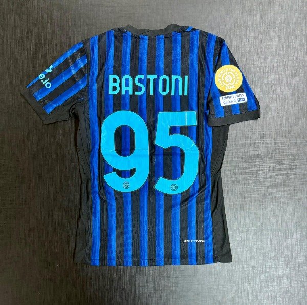 Producto - Camiseta Inter de Milán MATCH Mundial de Clubes 2025 Bastoni IMPORTADA