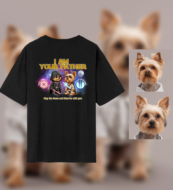 Producto - Remera PERSONALIZADA X2 mascotas