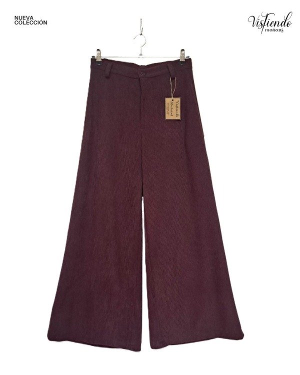 Producto - Palazzo Corderoy BORDÓ - 0