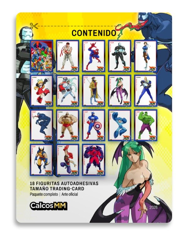 Producto - Super Sobre (Artístico) / Marvel vs Capcom - 3