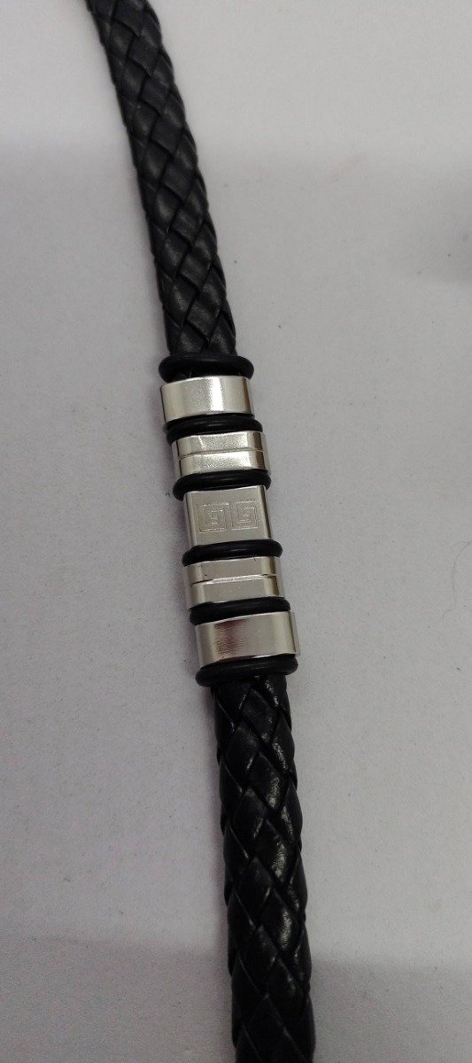 Producto - Pulsera  de ecocuero  con anillos - 4