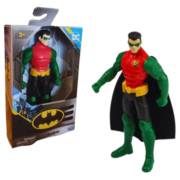 Producto - DC Comics Batman Heroes y Villanos Robin Spin Master