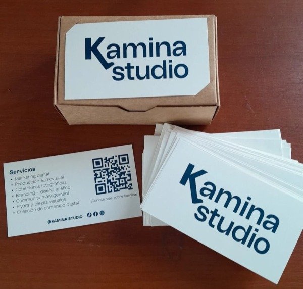 Producto - Tarjetas Personalizadas (9x5cm) x100u