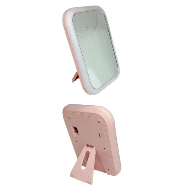 Producto - Espejo De Mesa Rectangulo Led Mely
