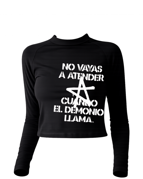Producto - Baby tee no vayas a atender 2