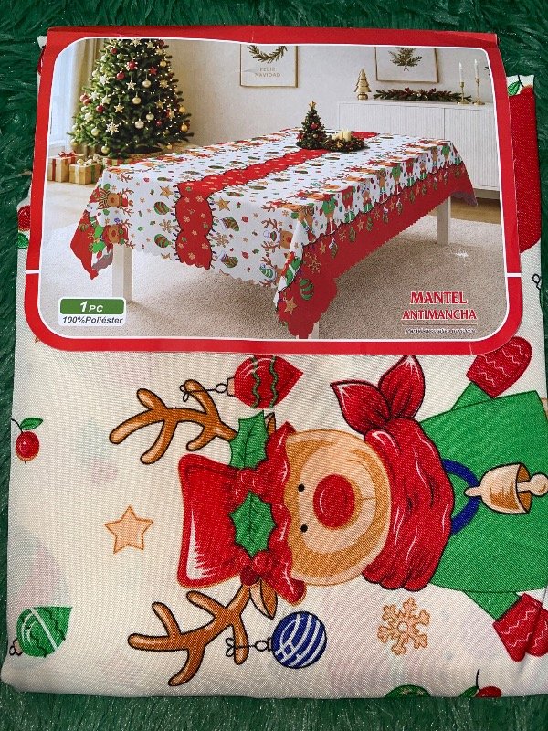 Producto - Mantel antimanchas navideños - 0