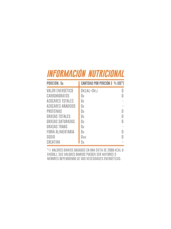 Producto - X BODY CREATINA 300G - 1