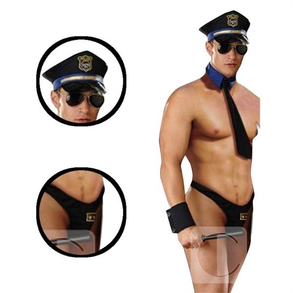 Producto - DISFRAZ POLICIA MEN