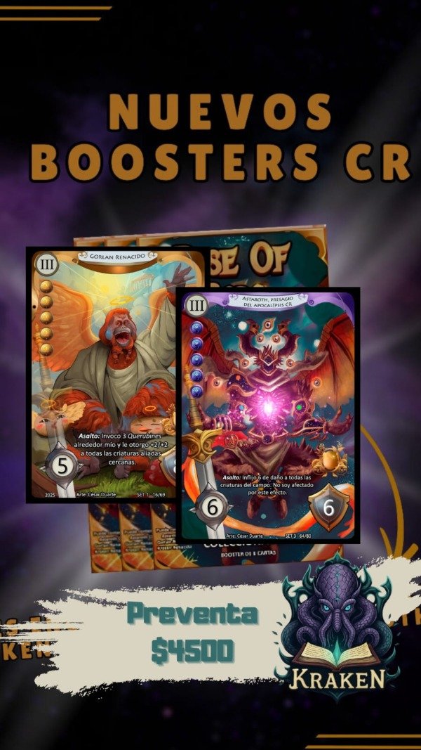 Producto - BOOSTER CR ASTAROTH