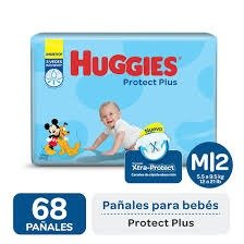 Producto - HUGGIES PROTECT PLUS TALLE M X68