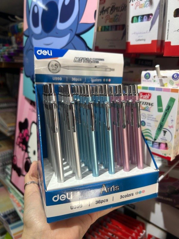 Producto - Lapiz Porta Minas Deli Metal 0,5mm