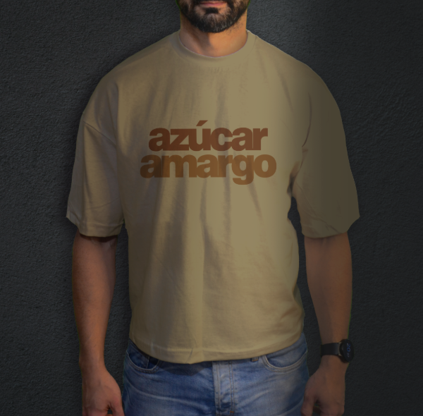 Producto - Remera Fey Azucar Amargo Beige Boxy