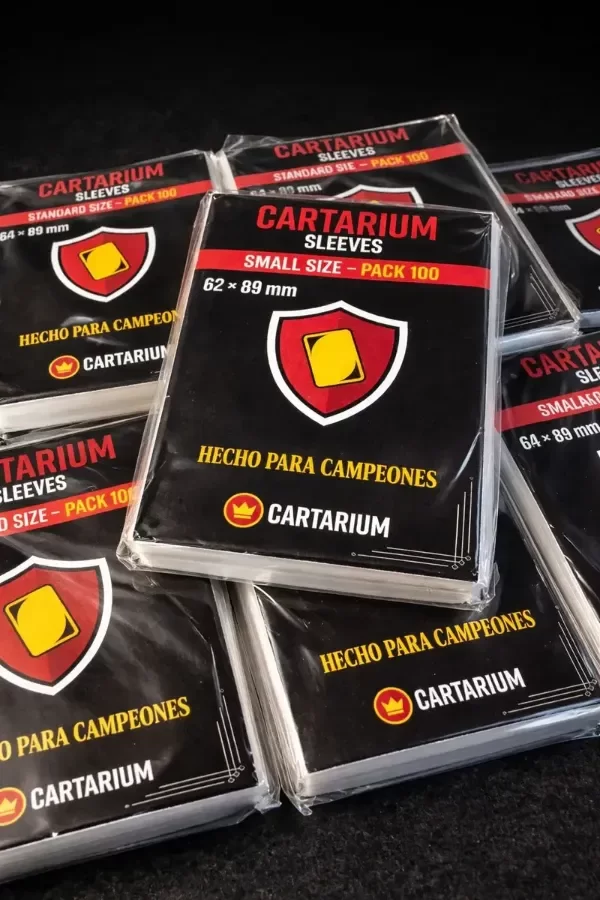 Producto - Cartarium Penny Sleeves X 100u 62x89 Transparente Small YGO