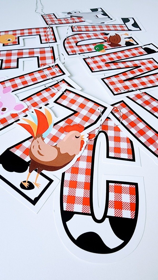 Producto - Animales de la Granja Cotillón Kit Cumpleaños Super Completo - 12