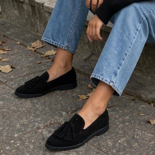 Producto - Greta Gamuza Negro
