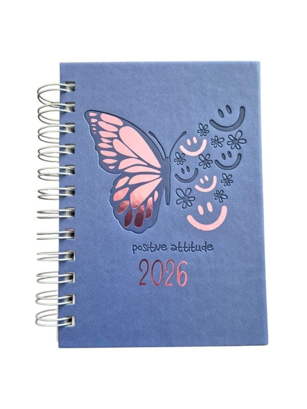 Producto - Agenda 2026 Diaria Talbot Juvenil 11,6x16,5cm - Positive Attitude