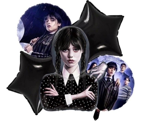 Producto - Set de 5 globos Merlina