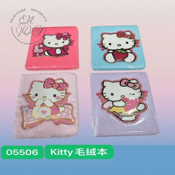 Producto - CUADERNO DE PELUCHE HELLO KITYY