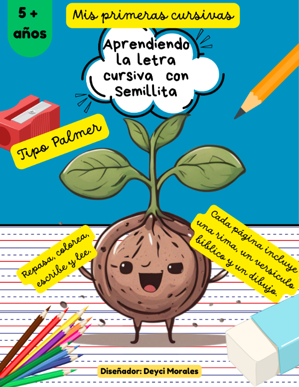 Producto - Aprendiendo la letra cursiva con Semillita (PDF)