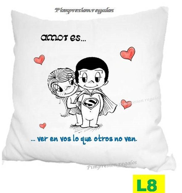Producto - Almohadón 40x40 cm Enamorados Aniversario Amor - 11