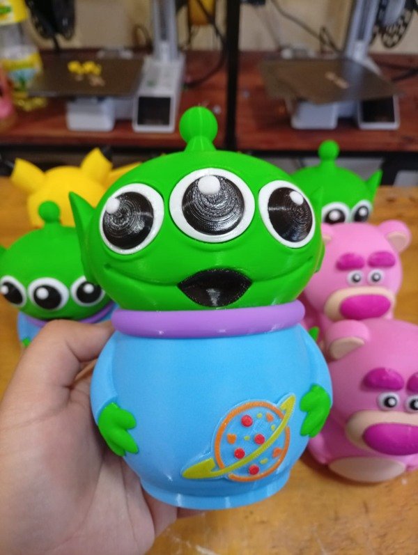 Producto - toy story Huevo impreso 3D Alcancia