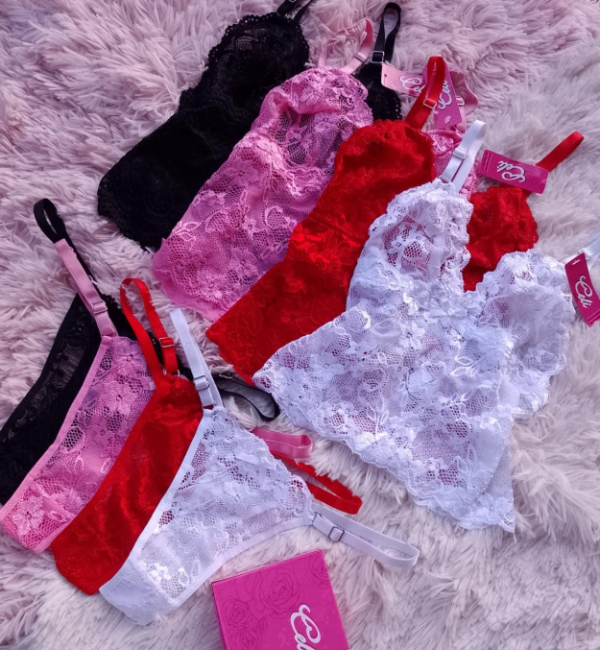 Producto - Media Docena Top Encaje Celi 380