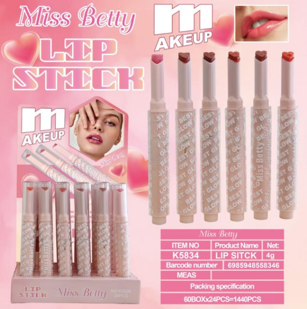 Producto - LABIAL LAPIZ CORAZON PLUMPING MISS BETTY K5834