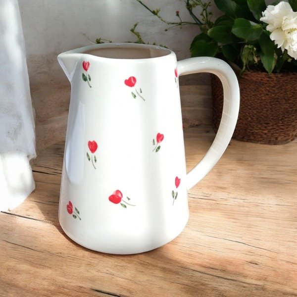 Producto - Jarra ceramica premium corazones