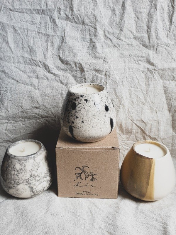 Producto - Vela cerámica chica