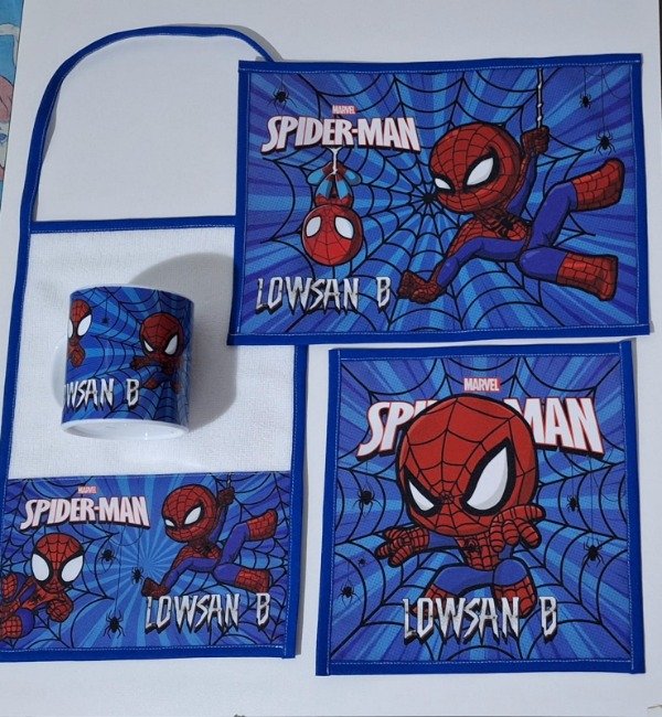 Producto - Set de jardín 4 piezas Spiderman