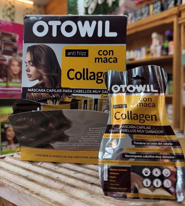 Producto - Máscara capilar Otowil para cabellos muy dañados y con frizz