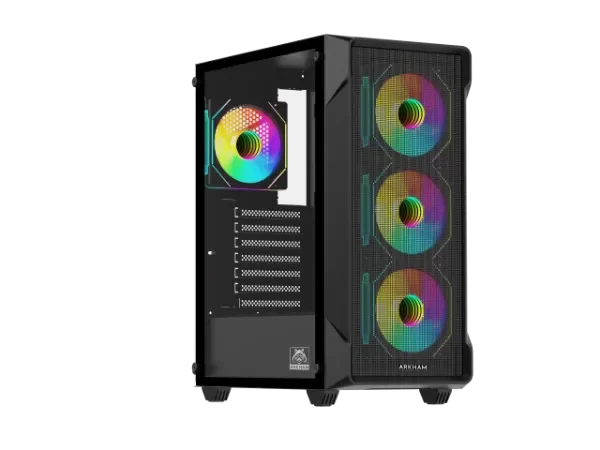 Producto - Gabinete ARKHAM VORUS 4 FAN ARGB ATX