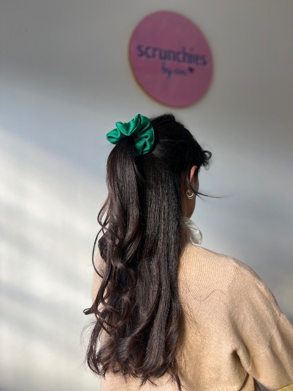 Producto - Scrunchie tropical verde italia - 1