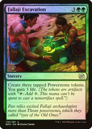 Producto - Fallaji Excavation Foil  The Brothers' War